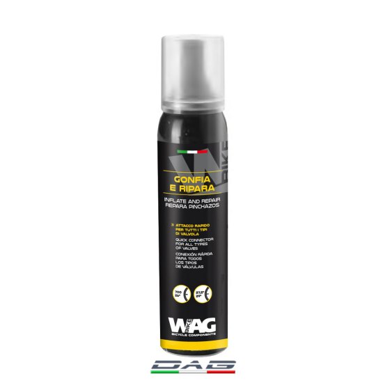 Wag gonfia e ripara spray Attacco Rapido Bomboletta da 100ml